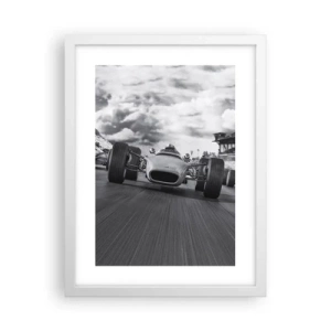 Affisch i vit ram - Kraften finns! - 30x40 cm