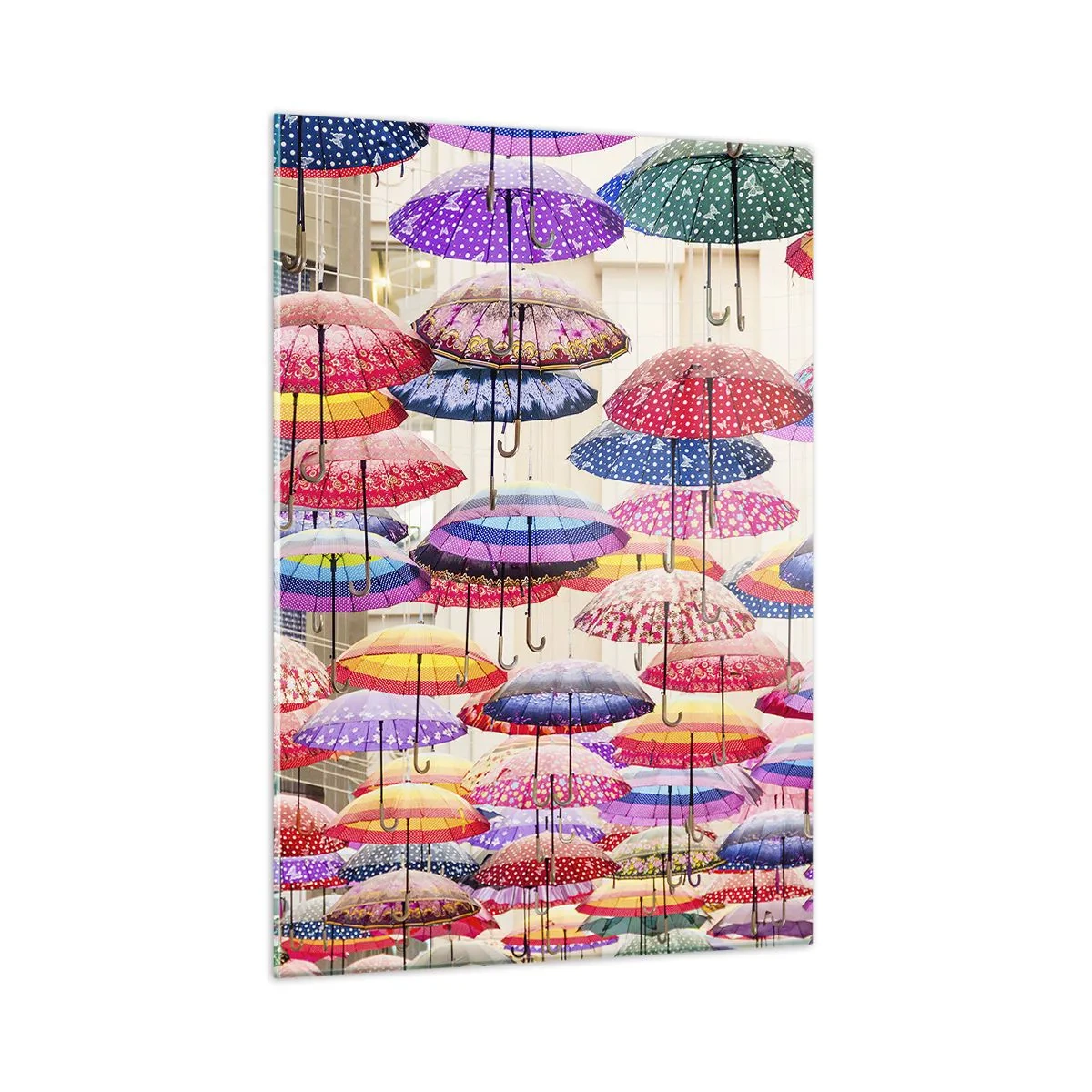 Glastavla - Bild på glas - Stadsäng - 50x70 cm