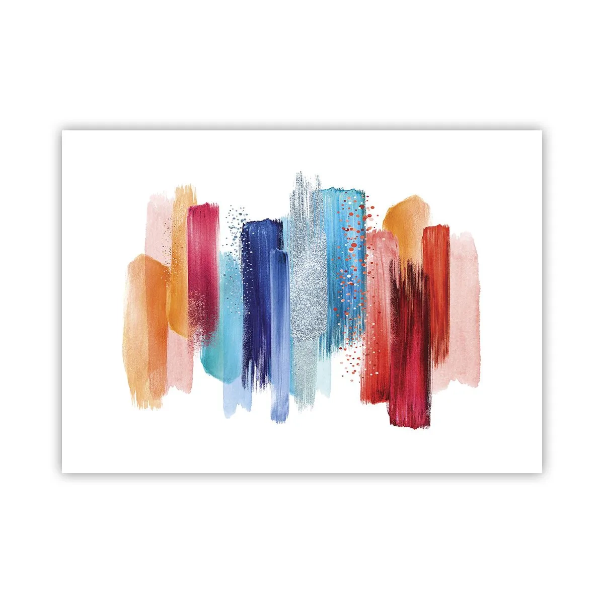 Affisch - Upp och ner  - 70x50 cm