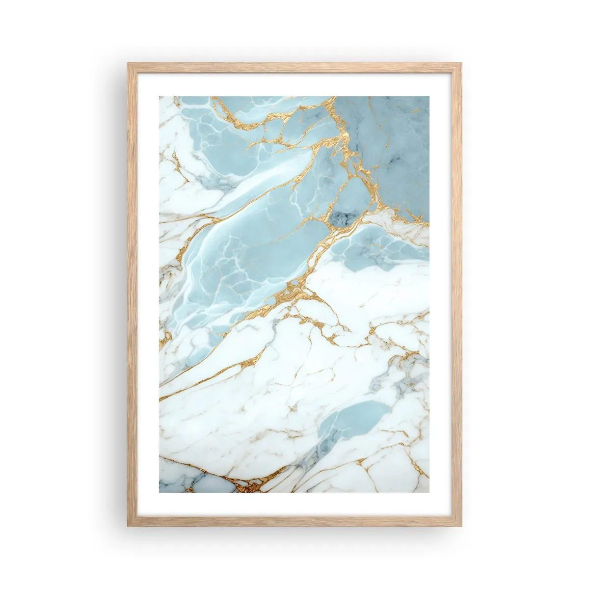 Affisch i ram av ljusek - Stenrikedom - 50x70 cm