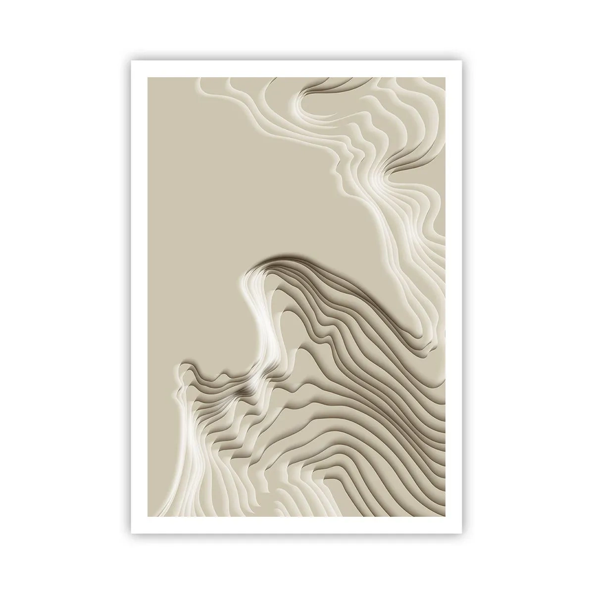 Affisch - Konstens topografi - 70x100 cm
