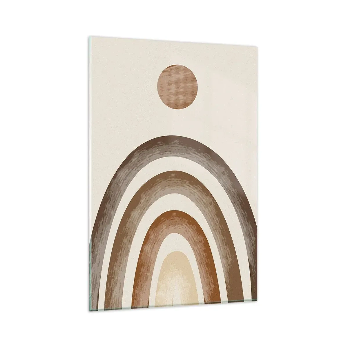 Glastavla - Bild på glas - I den avlägsna galaxen - 80x120 cm