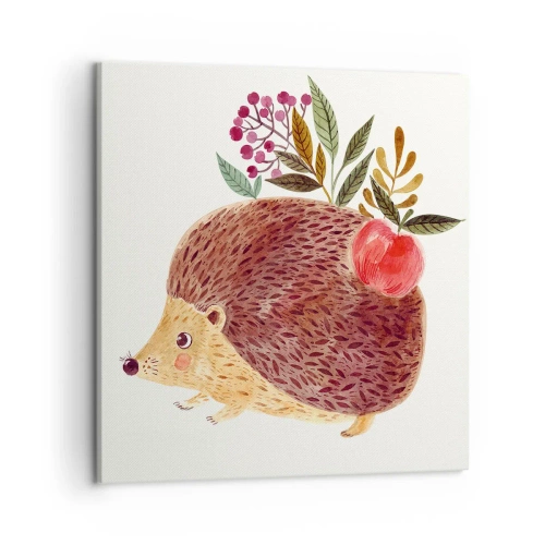 Canvastavla - Bild på duk - Och du gillar mig redan - 50x50 cm