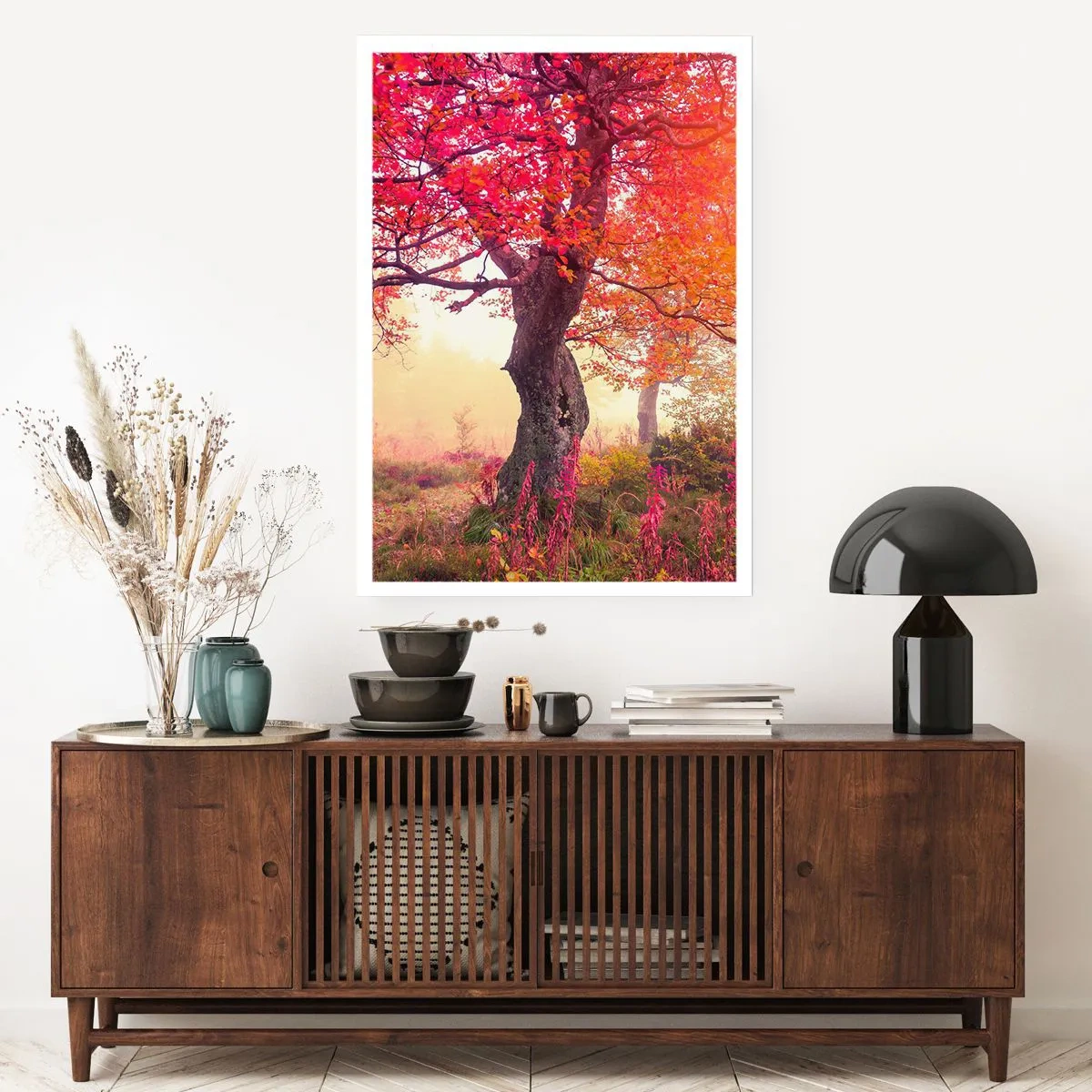 Affisch - Våldsam blommande - 70x100 cm