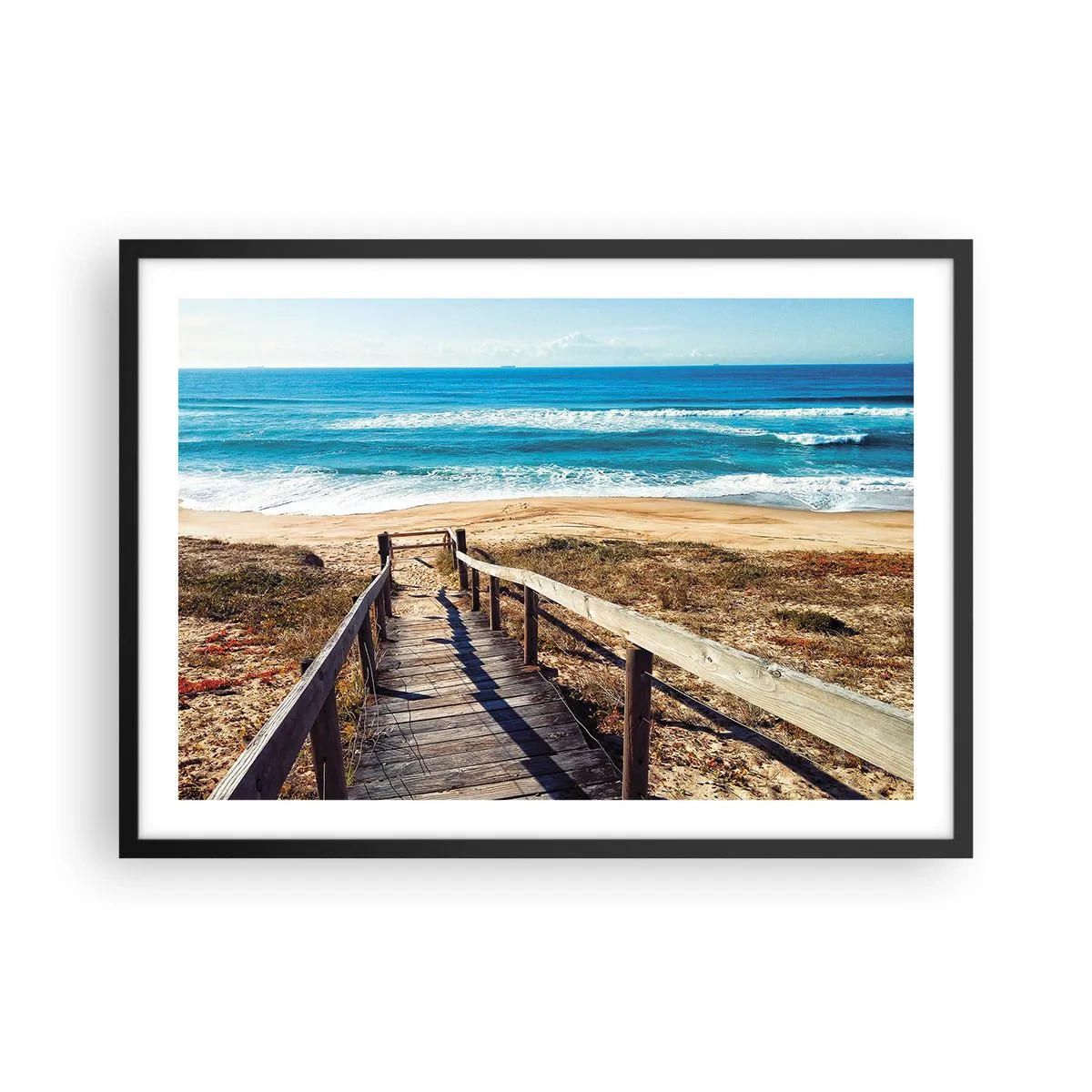 Affisch i svart ram - Spring! - 70x50 cm