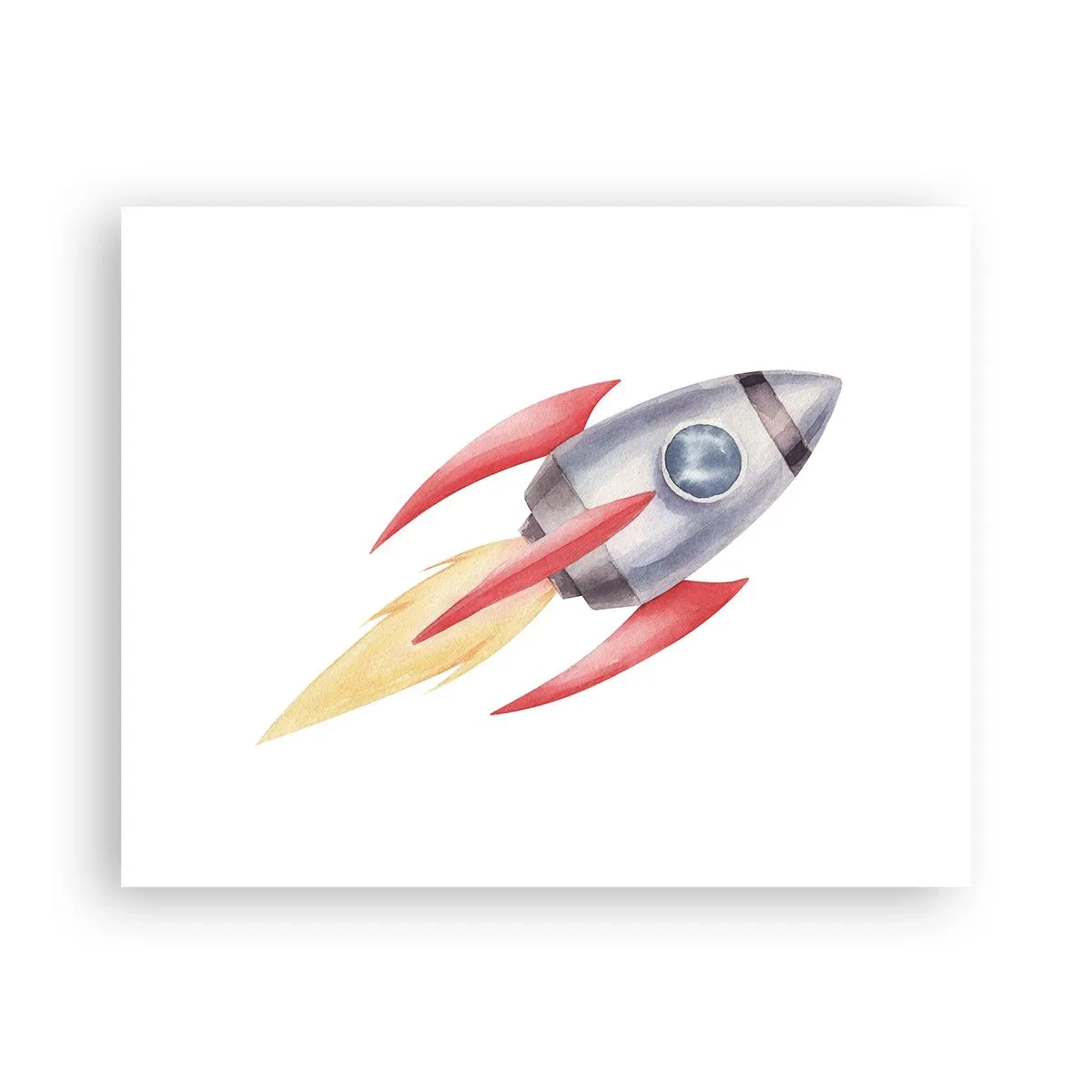 Affisch - Högre, snabbare, längre - 50x40 cm