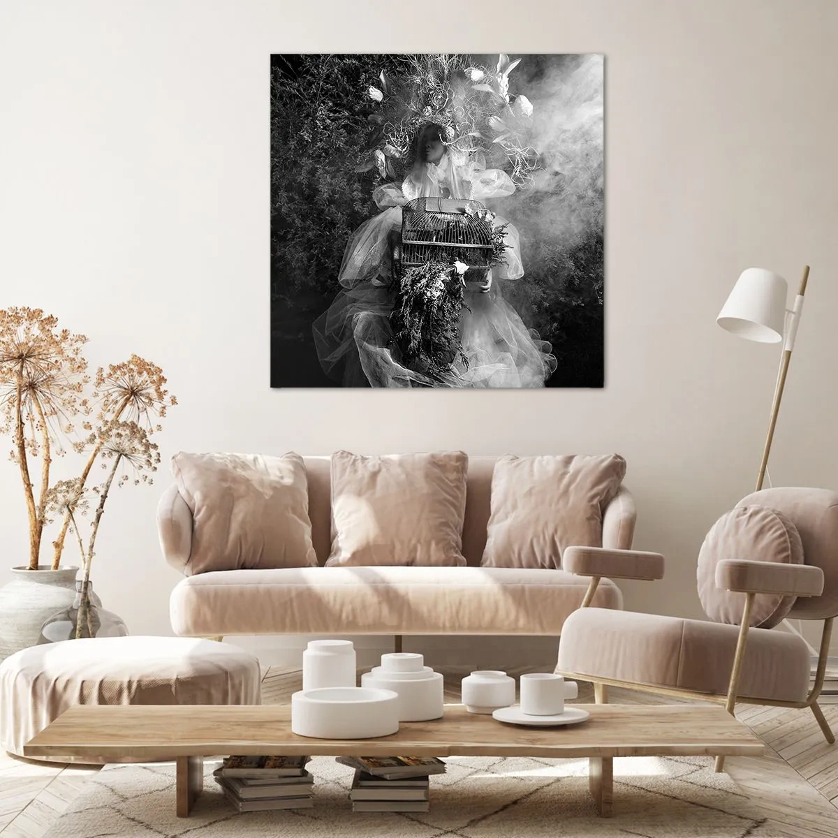 Canvastavla - Bild på duk - Bara Moder - Natur - 30x30 cm