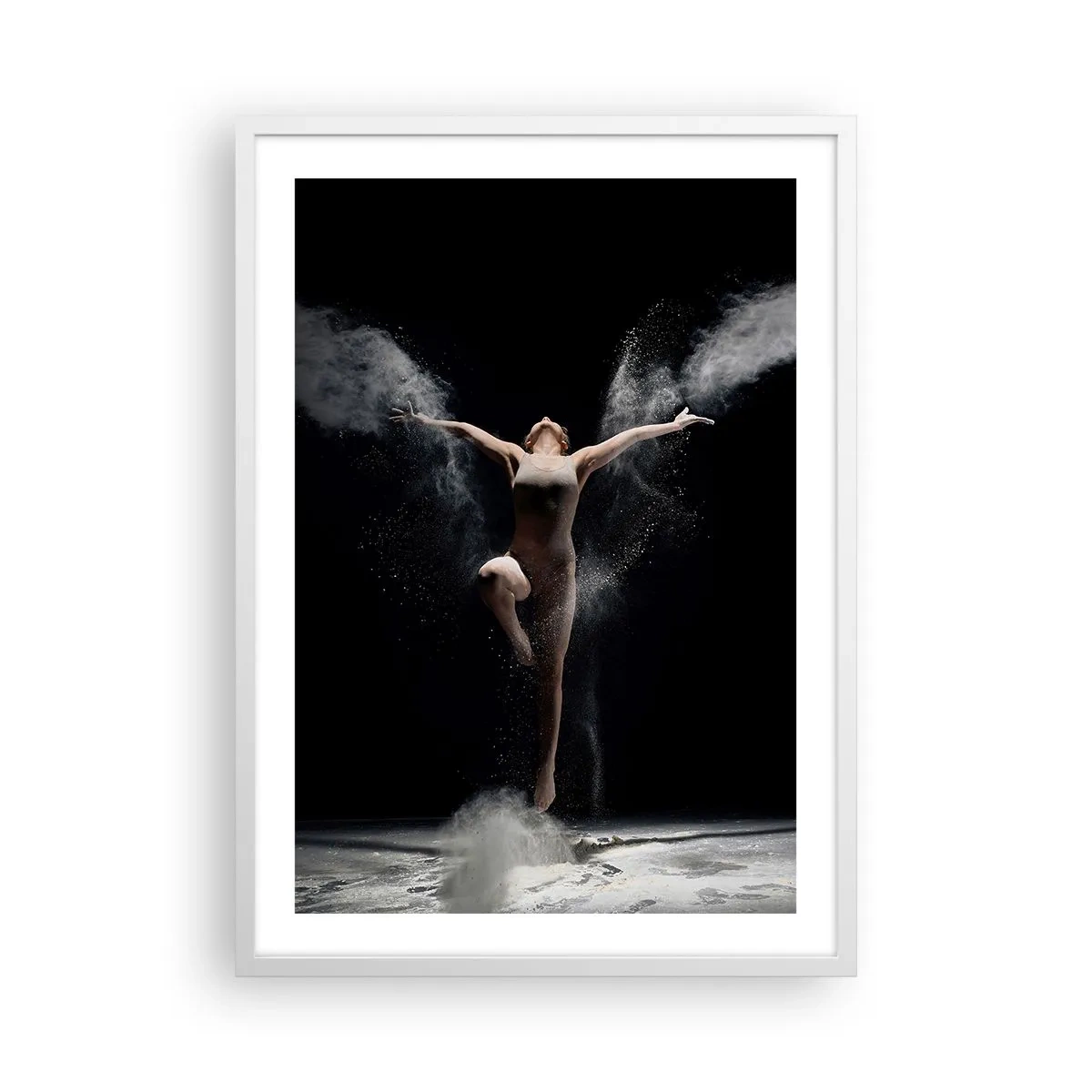 Affisch i vit ram - Alverna finns - 50x70 cm