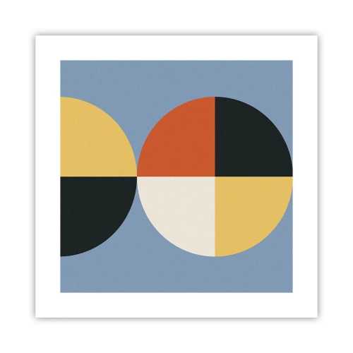 Affisch - Titta och räkna - 40x40 cm