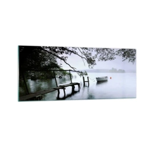 Glastavla - Bild på glas - Så kopplar du av - 100x40 cm