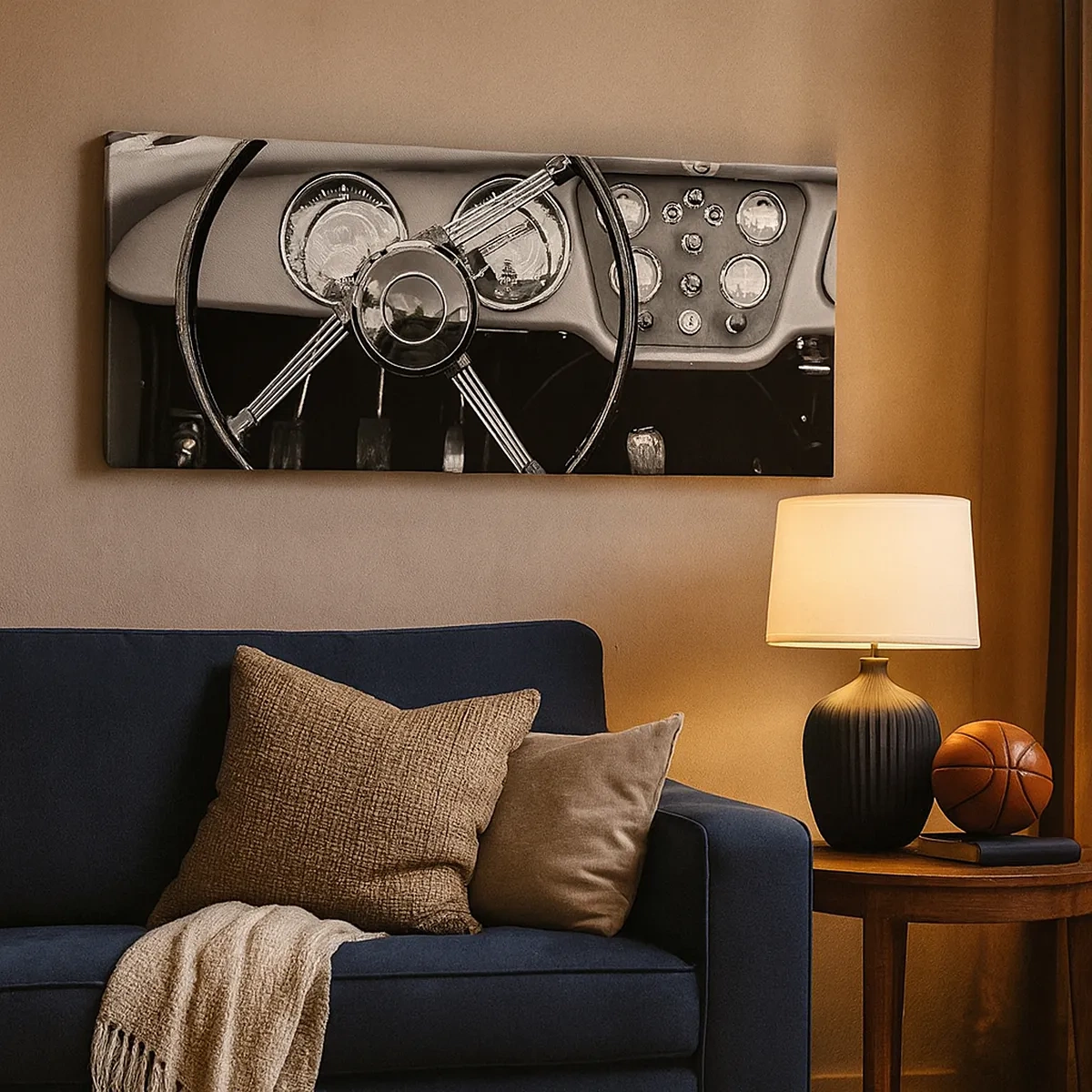 Canvastavla - Bild på duk - Samlarens dröm - 30x30 cm