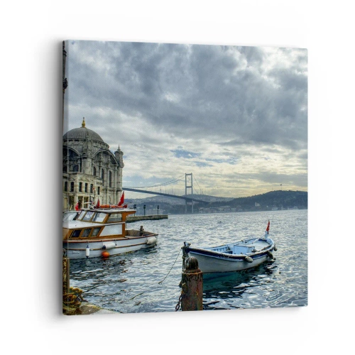 Canvastavla - Bild på duk - På gränsen mellan världarna - 30x30 cm