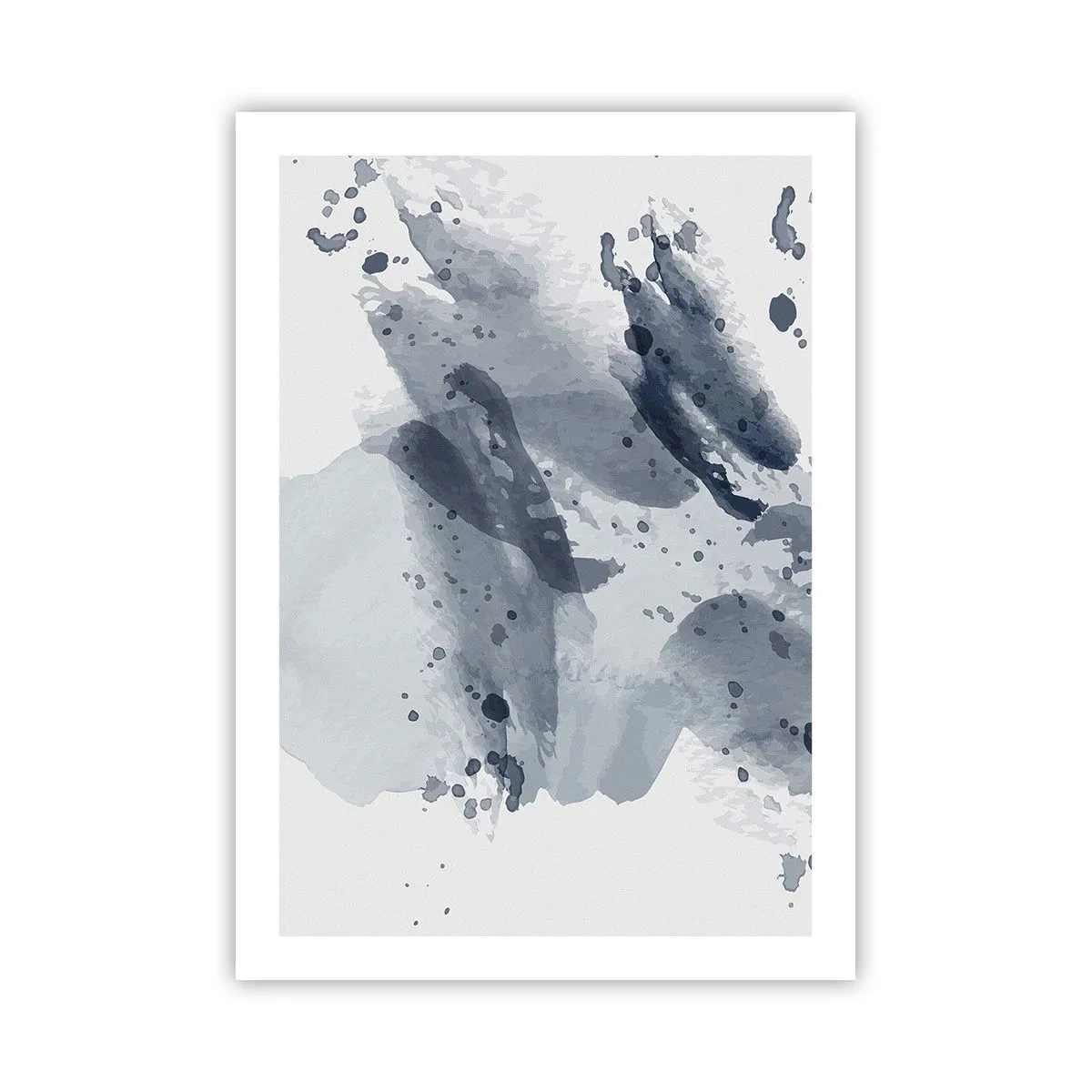 Affisch - Studie om vattnets natur - 50x70 cm