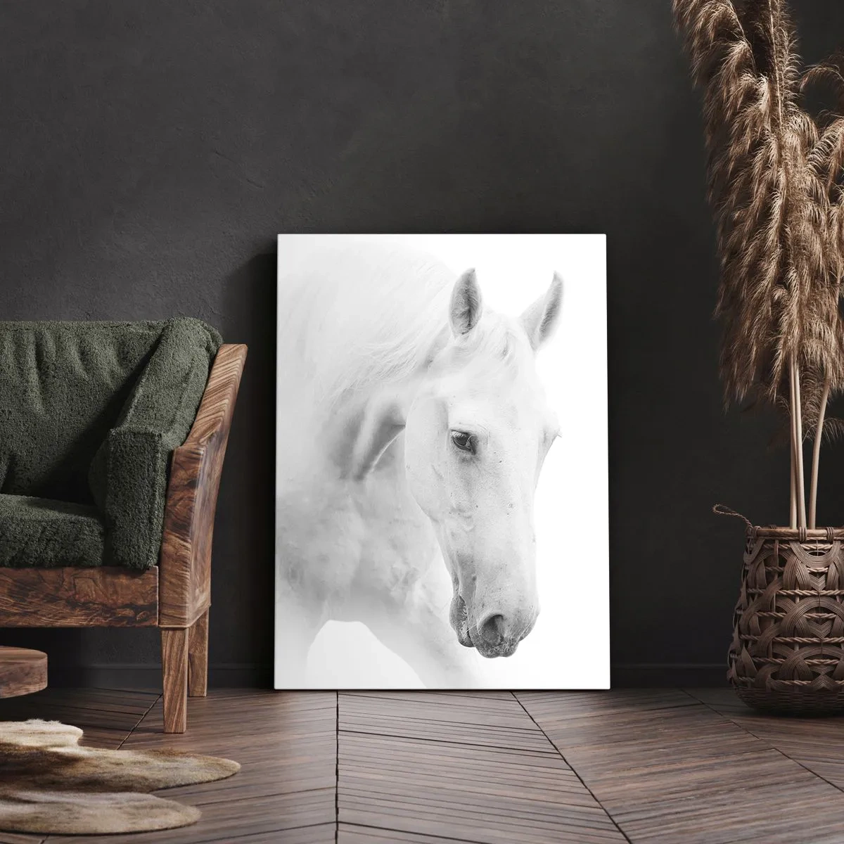 Canvastavla - Bild på duk - Är det vänskap…? - 50x70 cm