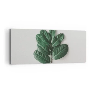 Canvastavla - Bild på duk - Själva naturens bild - 100x40 cm