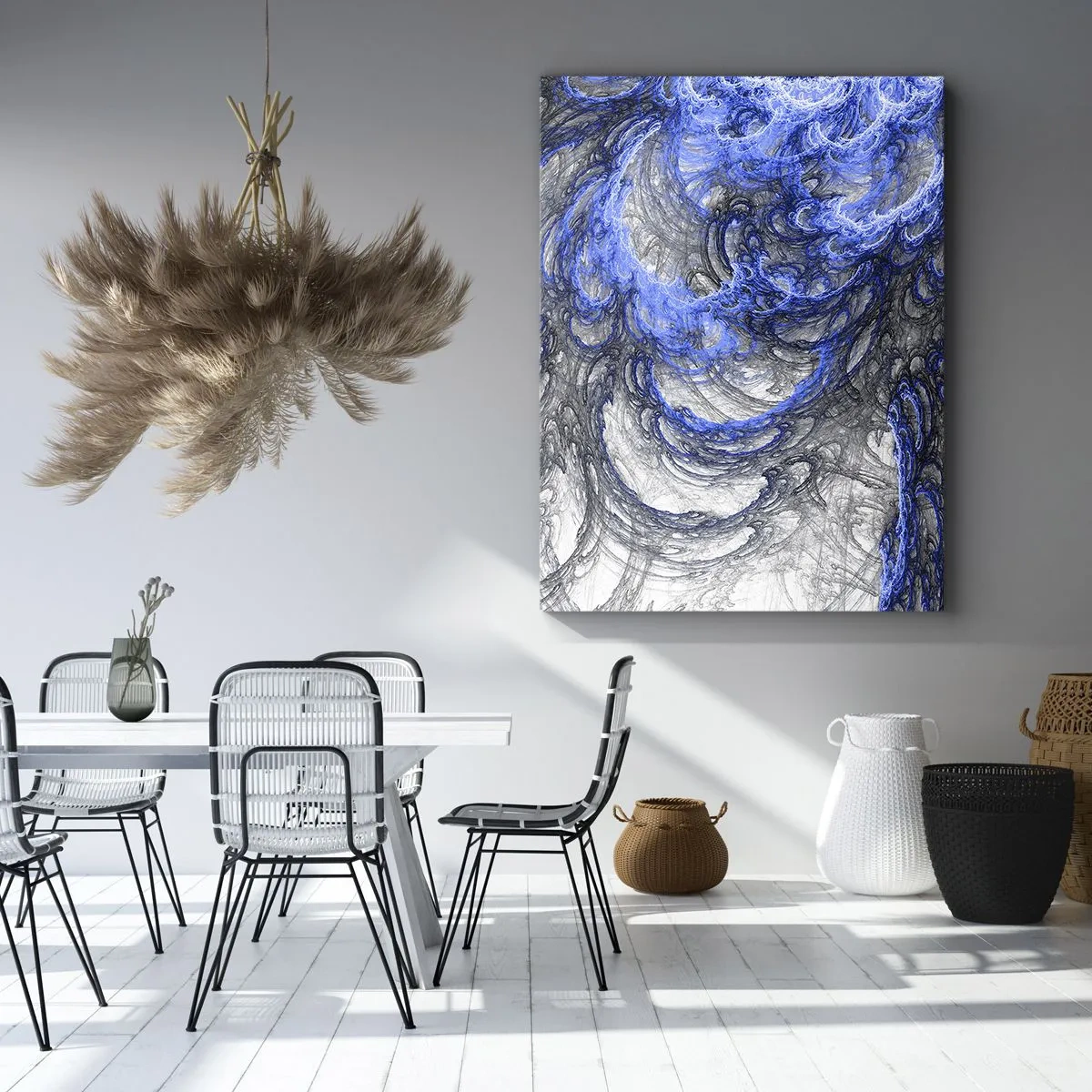 Canvastavla - Bild på duk - Vågens födsel - 50x70 cm