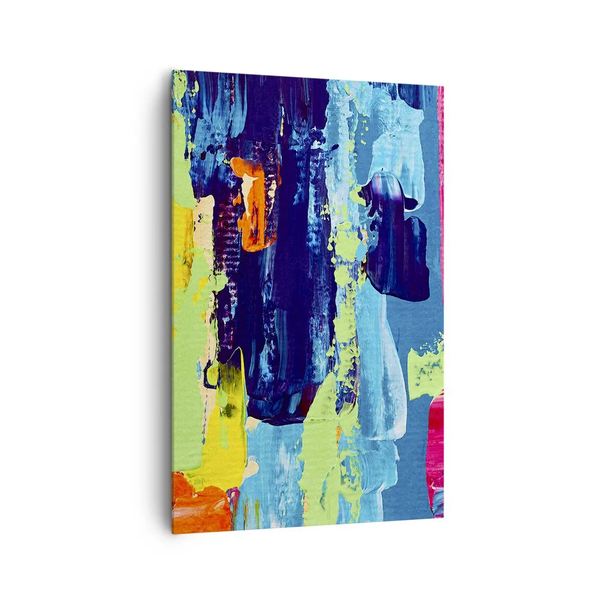 Canvastavla - Bild på duk - Livet är skönt! - 80x120 cm