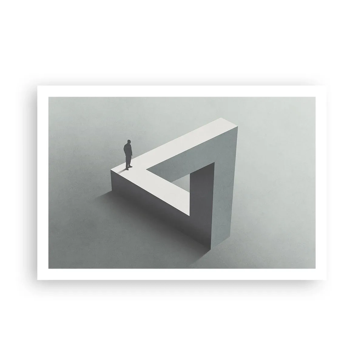 Affisch - Och ändå möjligt - 91x61 cm