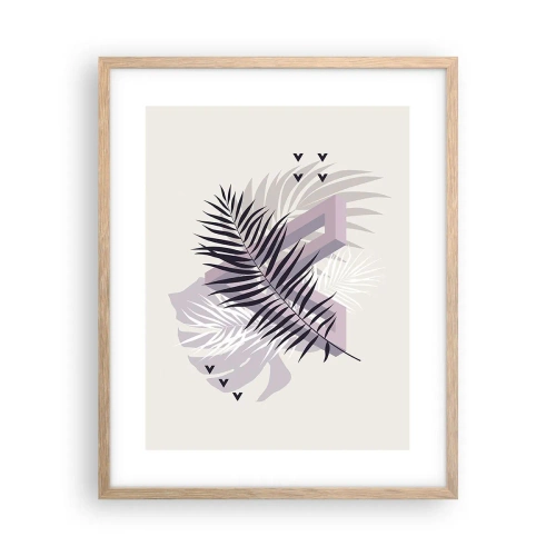 Affisch i ram av ljusek - Skuggans skugga - 40x50 cm