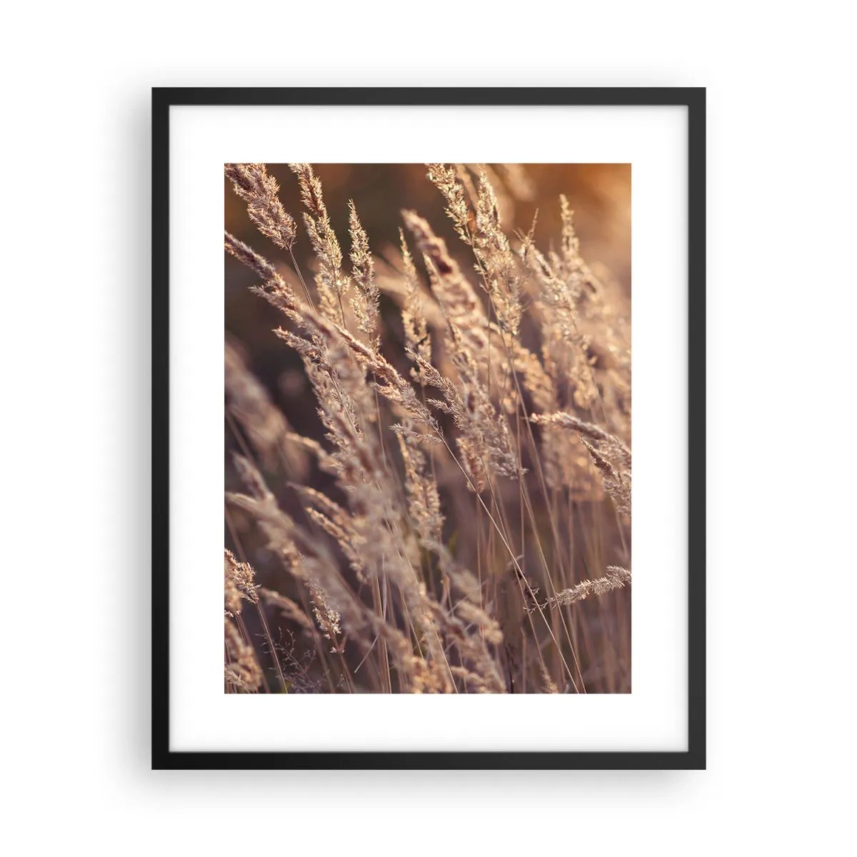 Affisch i svart ram - Redo att välkomna hösten - 40x50 cm