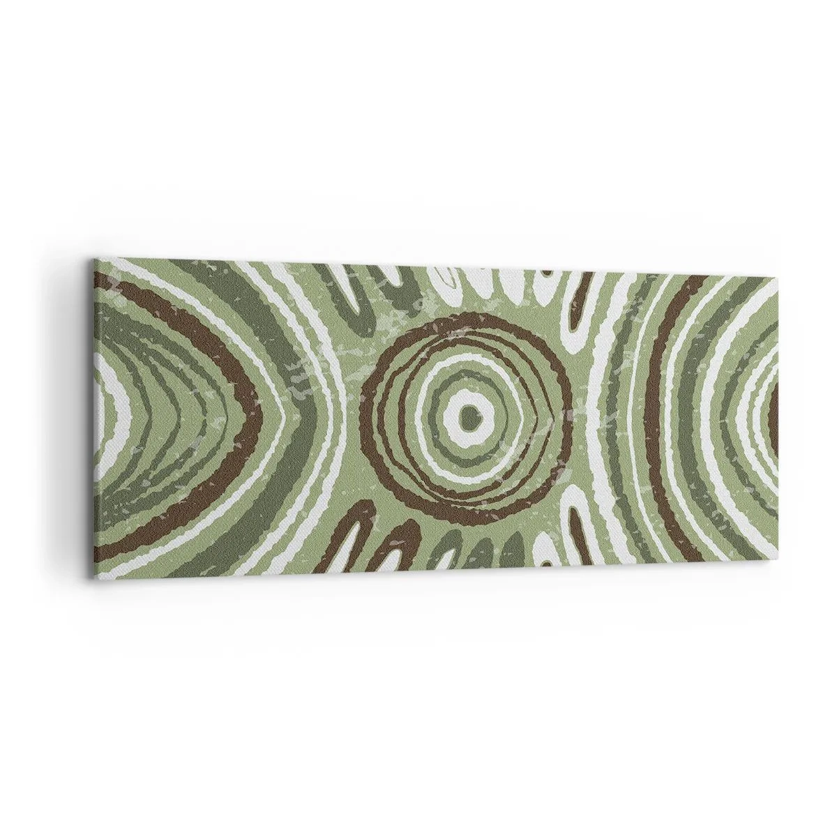 Canvastavla - Bild på duk - Explosion av känslor - 120x50 cm