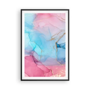 Affisch i svart ram - Möte och infiltration - 61x91 cm
