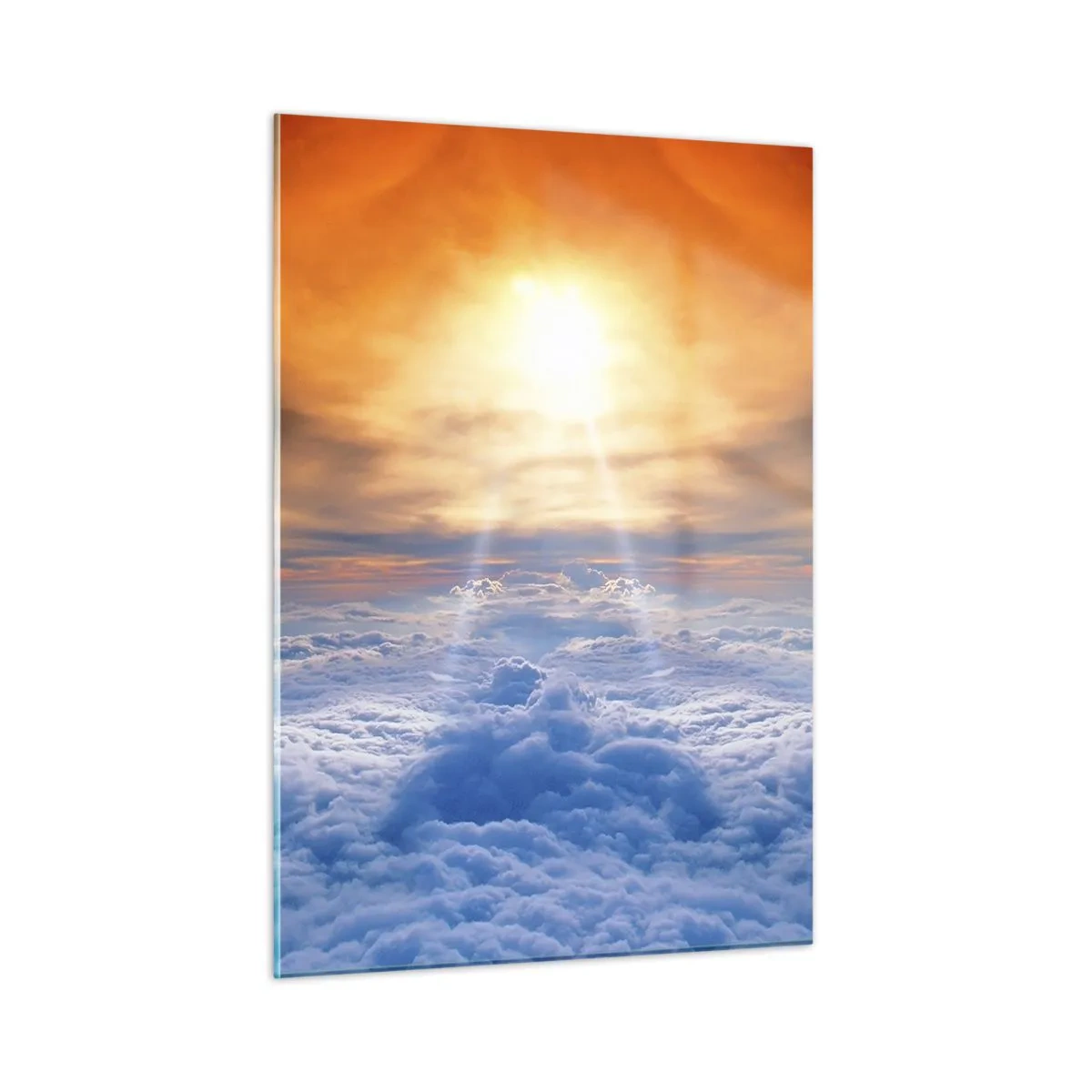 Glastavla - Bild på glas - Mystiskt landskap - 50x70 cm