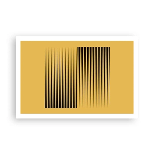 Affisch - Motsatsernas kvadrat - 91x61 cm