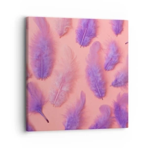Canvastavla - Bild på duk - Lusten liljefågel - 30x30 cm