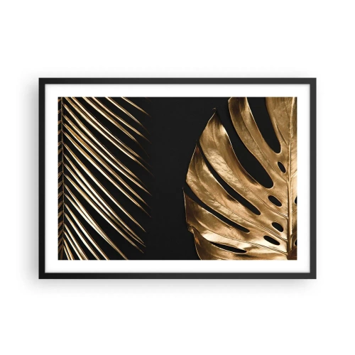 Affisch i svart ram - Olika men lika dyra - 70x50 cm