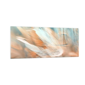 Glastavla - Bild på glas - I mildhetens land - 100x40 cm