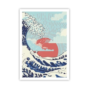Affisch - Ur japanska inspirationer - 70x100 cm