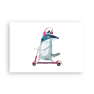 Affisch - Grävlingens glädje - 91x61 cm