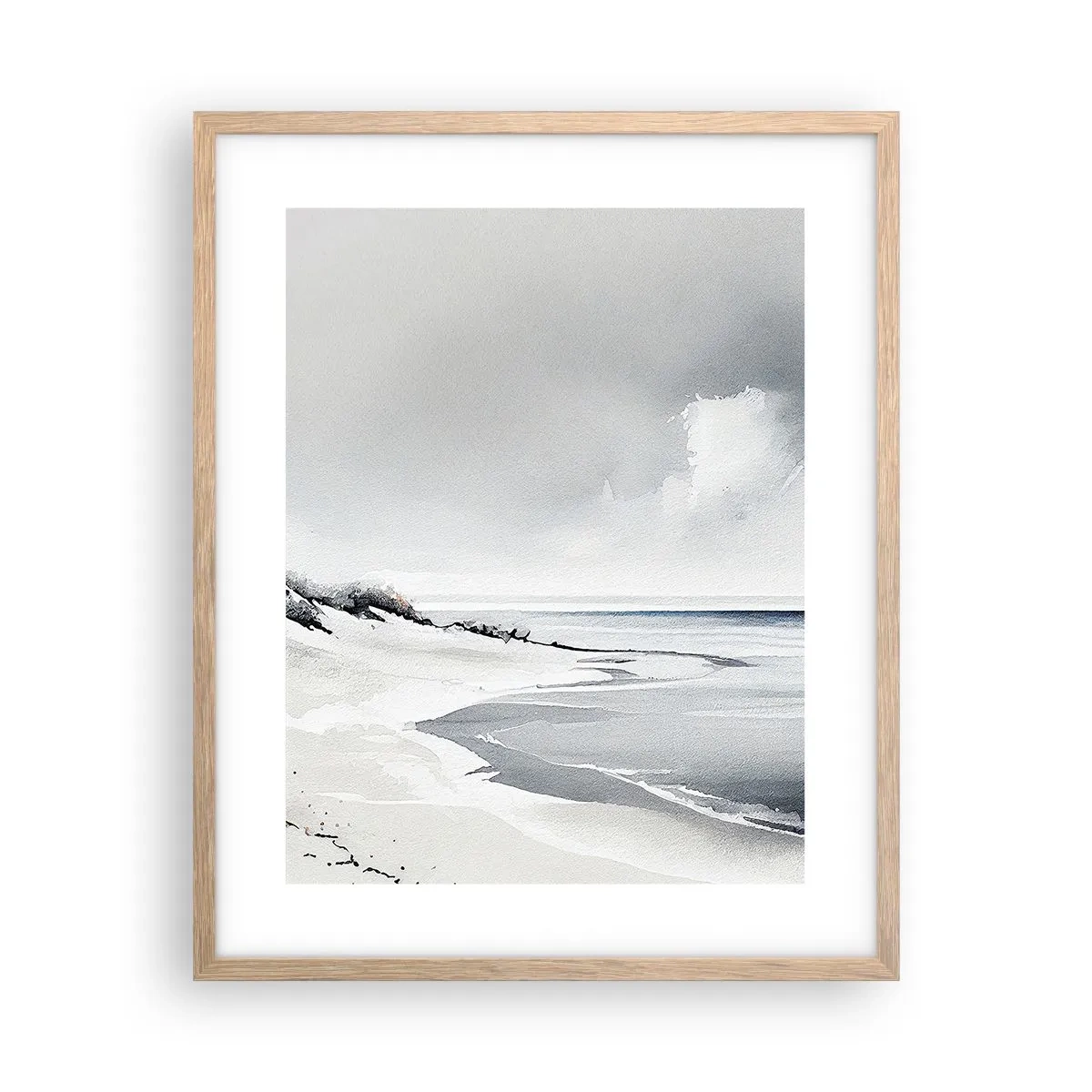 Affisch i ram av ljusek - Alltid tillsammans - 40x50 cm