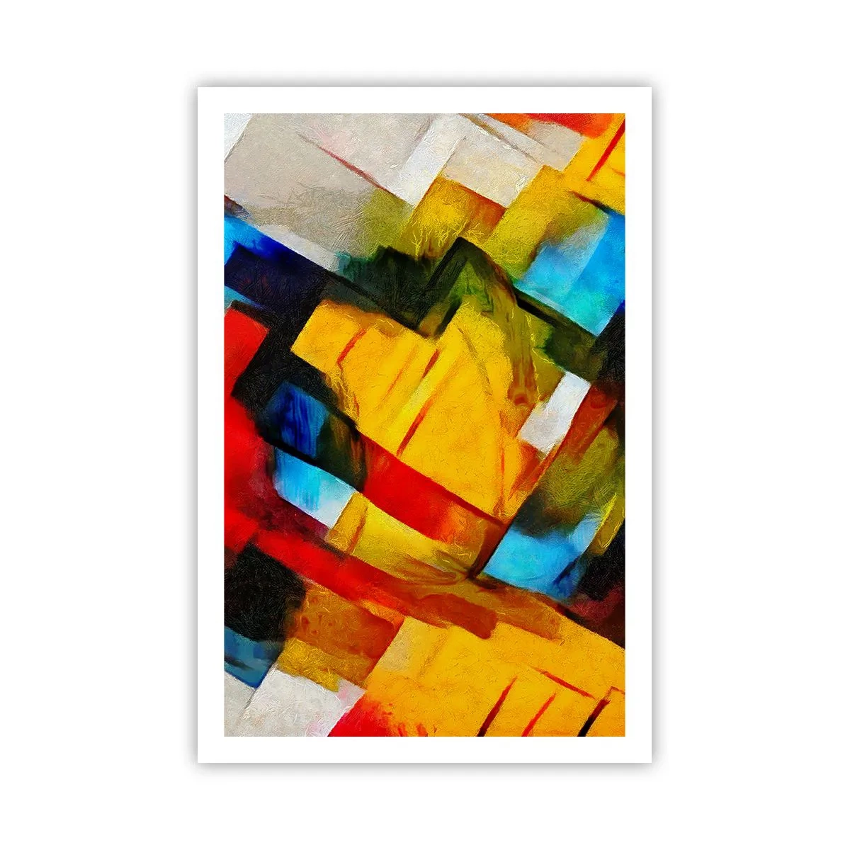 Affisch - Färgmix - 61x91 cm