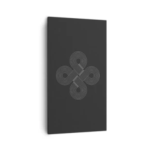 Canvastavla - Bild på duk - I keltisk anda - 45x80 cm