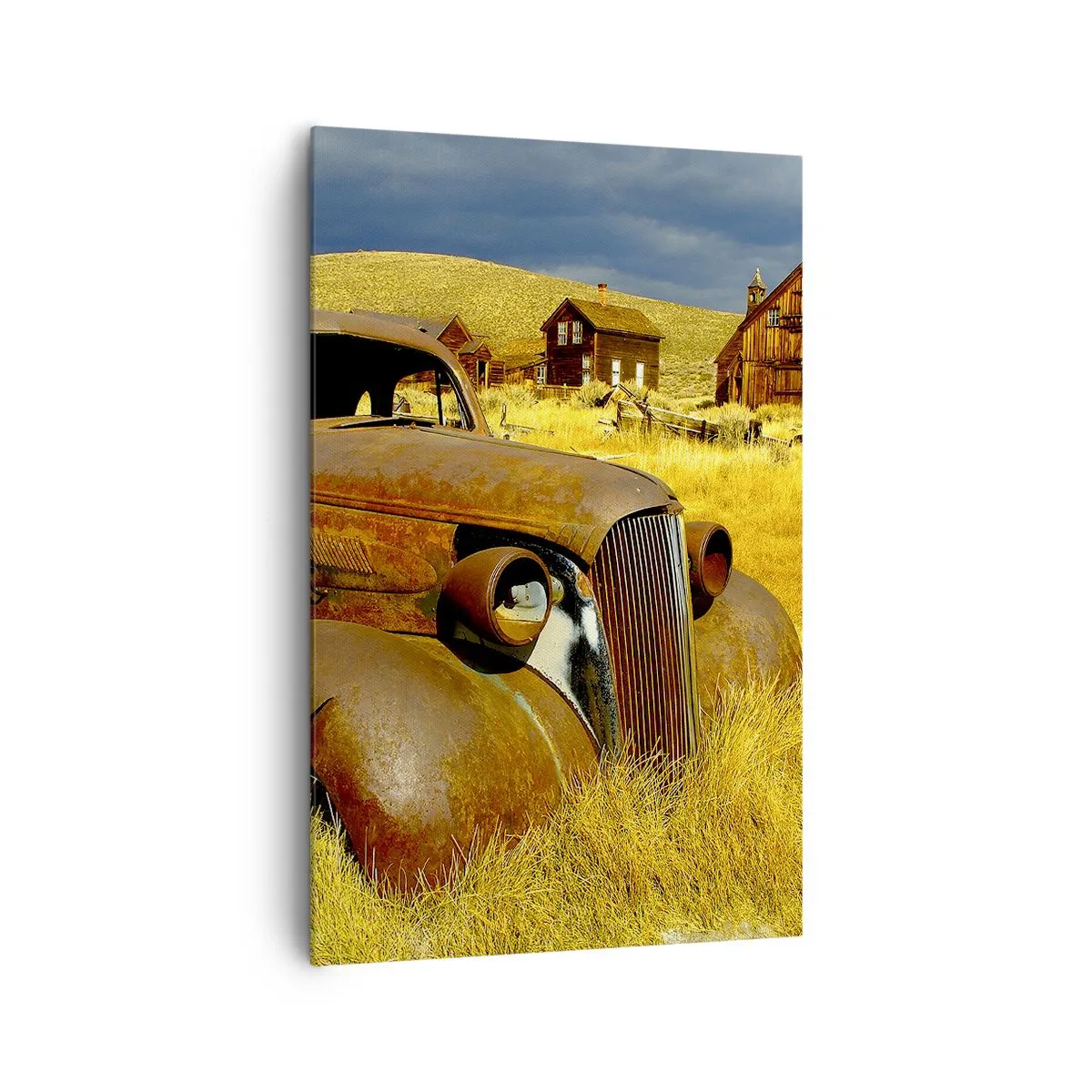 Canvastavla - Bild på duk - Välförtjänt vila - 80x120 cm