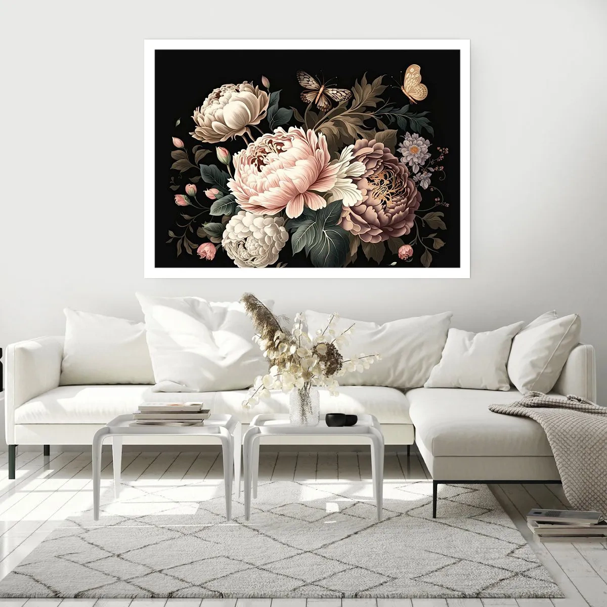 Affisch - I barockstil - 91x61 cm