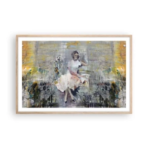 Affisch i ram av ljusek - Klassisk och modern - 91x61 cm