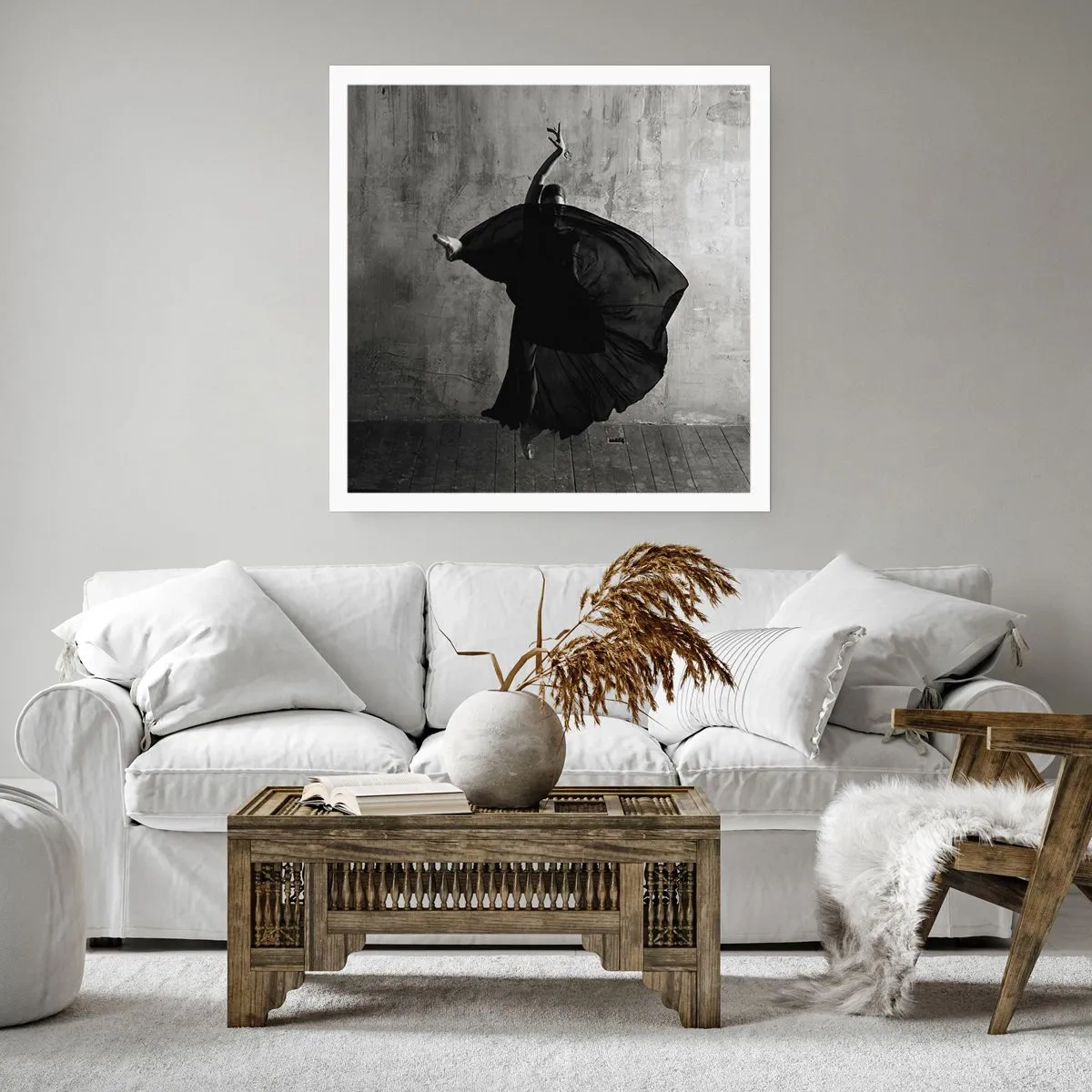 Affisch - Full av passion - 50x50 cm