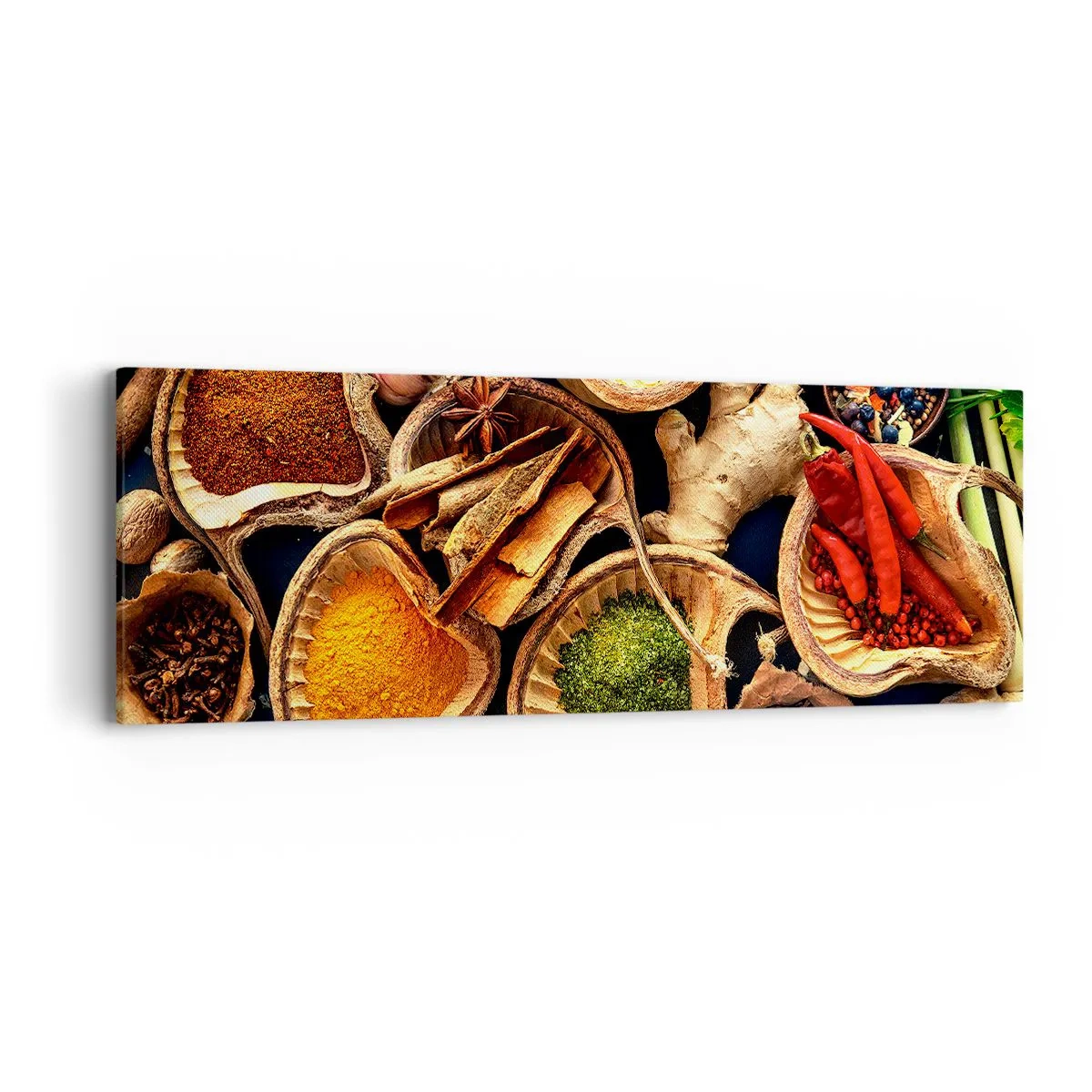 Canvastavla - Bild på duk - Ta vad du vill - 90x30 cm