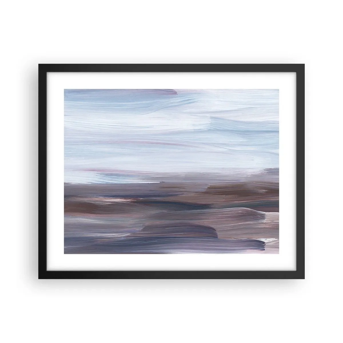 Affisch i svart ram - Element: vatten - 50x40 cm