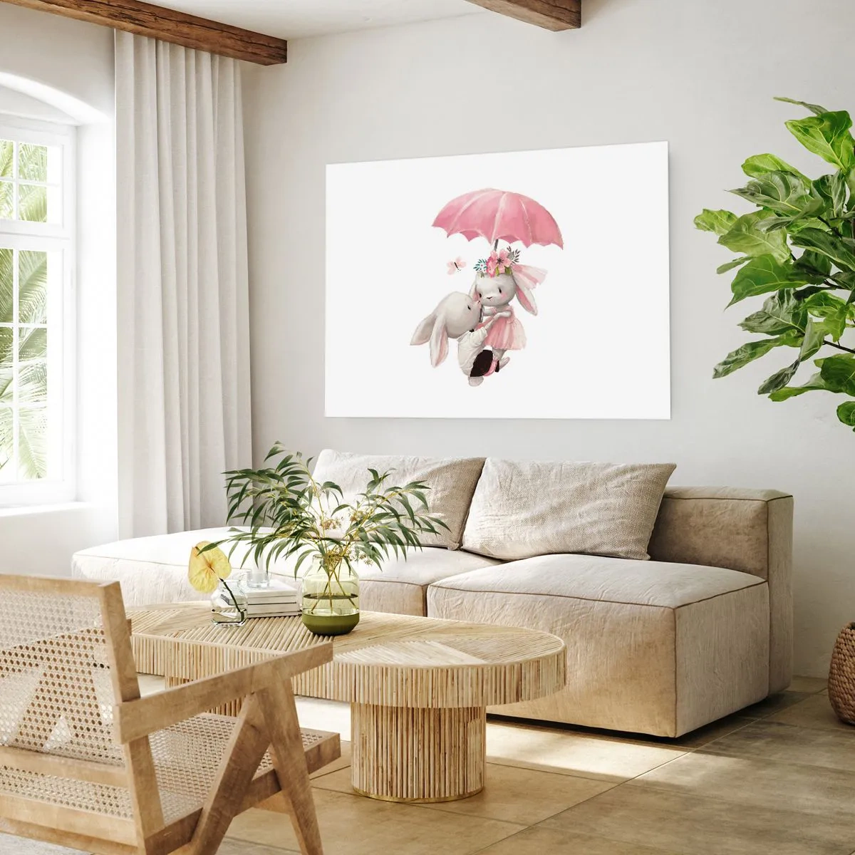 Affisch - Det är just kärlek - 100x70 cm