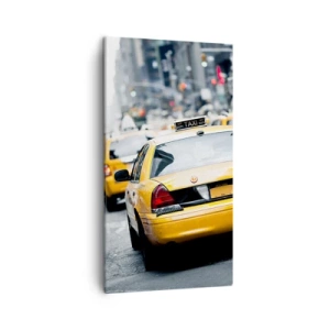 Canvastavla - Bild på duk - Endast i denna stad - 45x80 cm