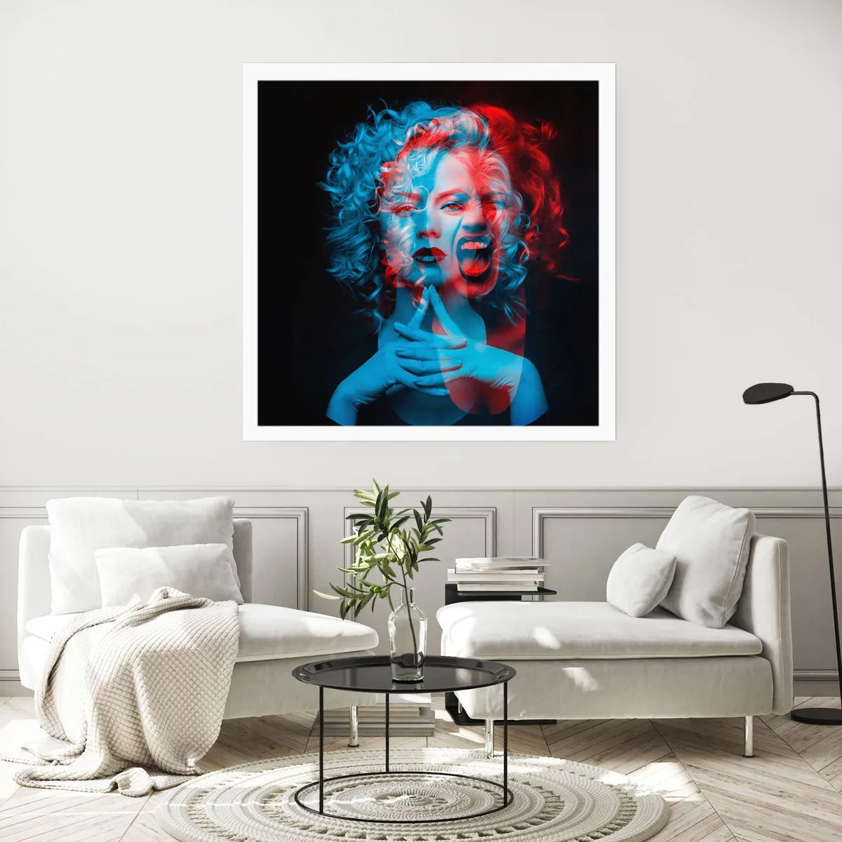 Affisch - Alter ego - 60x60 cm