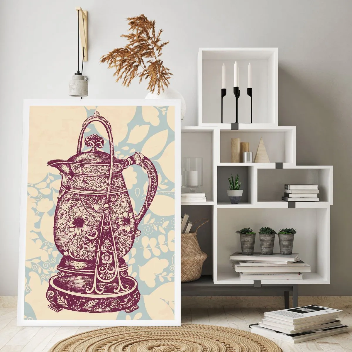 Affisch - Skönhet av det vardagliga livet - 40x50 cm