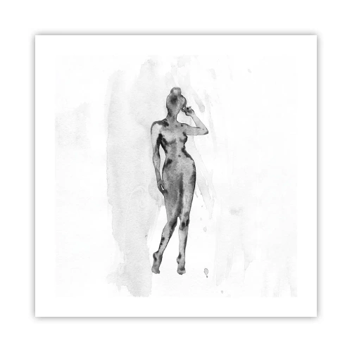 Affisch - En studie om kvinnlighetens perfektion - 50x50 cm