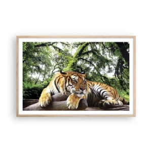 Affisch i ram av ljusek - Med vänlig hälsning - 91x61 cm