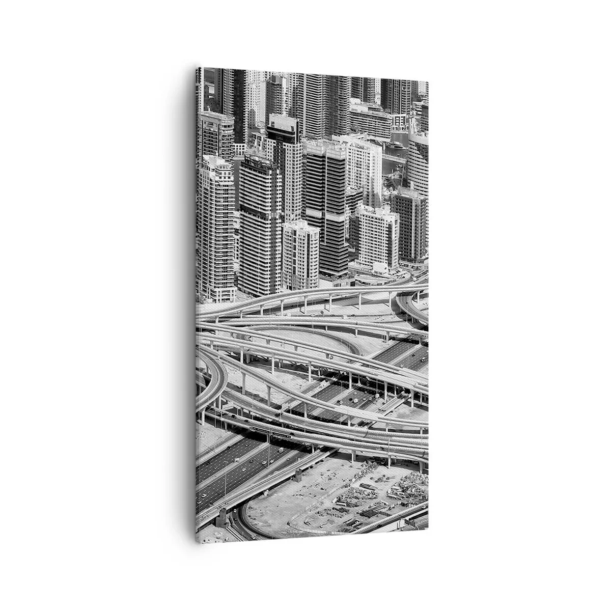 Canvastavla - Bild på duk - Dubai - en omöjlig stad - 55x100 cm