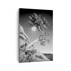 Canvastavla - Bild på duk - Segerrik kämpe - 70x100 cm